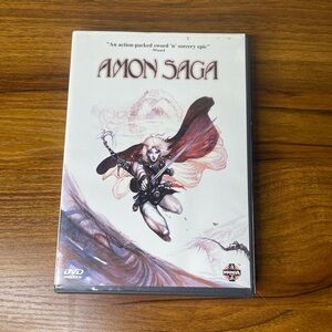 Amon Saga (2001) DVD Anime Tested Mint Disc w/ Rare Manga.com Insert